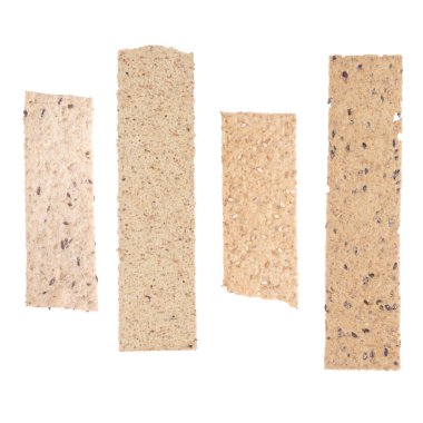 beyaz izole sağlıklı çerez fayans 