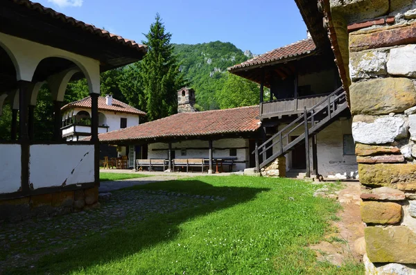 Das poganowo-kloster des heiligen johns des theologen, serbien — Stockfoto