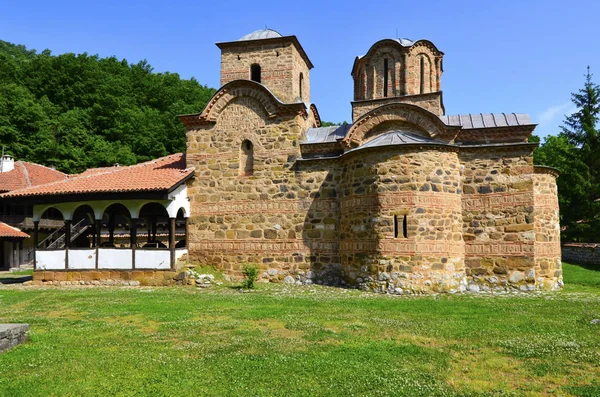Biara Poganovo St. Yohanes sang Teolog, Serbia — Stok Foto