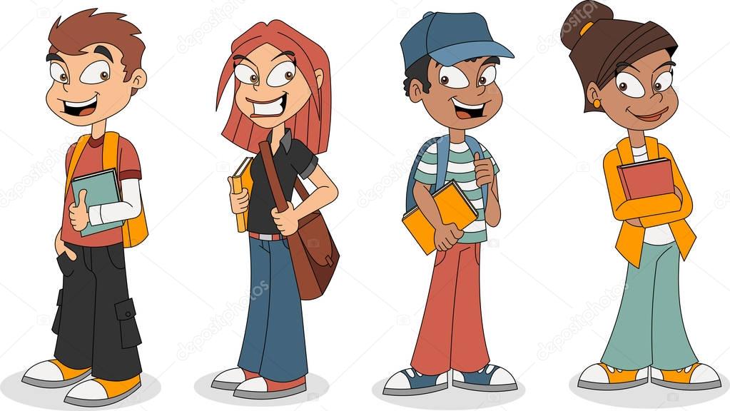 Zwergin Teen Cartoon Partnertausch