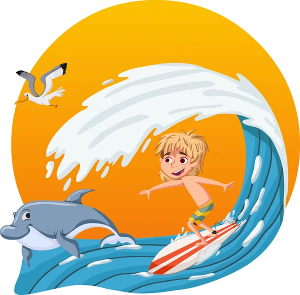 Un niño feliz de dibujos animados de surf en una onda Stock vektory, Royalty Free Un niño feliz de dibujos animados de surf en una onda Ilustrace | Depositphotos Un niño feliz de dibujos animados de surf en una onda Stock vektory, Royalty Free Un niño feliz de dibujos animados de surf en una onda Ilustrace | Depositphotos