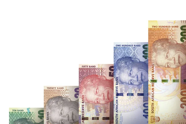 Geld groei grafiek — Stockfoto