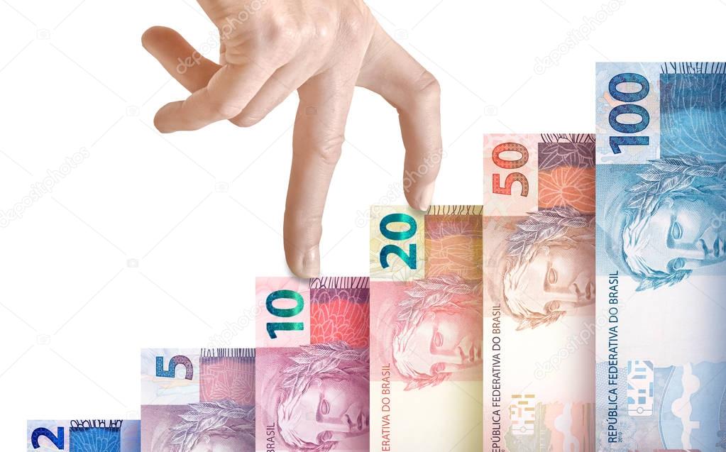 Bank note currency background