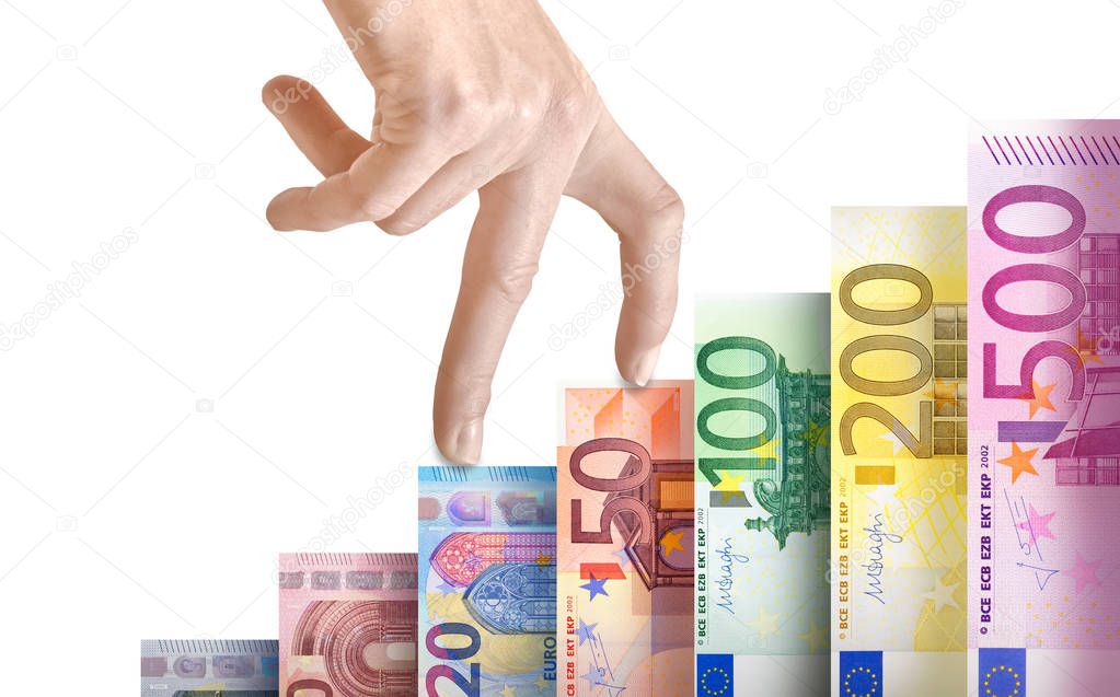 Bank note currency background