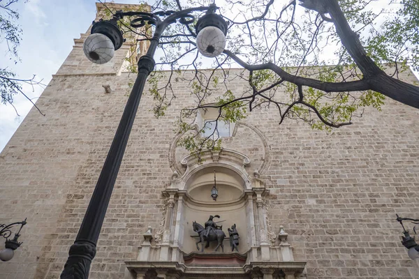 Muchos Edificios Valencia Están Ricamente Decorados Con Este Maravilloso Detalle — Foto de Stock