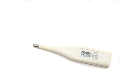 Tıbbi tedavi sonrası yüksek sıcaklıklar için sensörlü termometre hastalık ve sağlık riski durumlarında