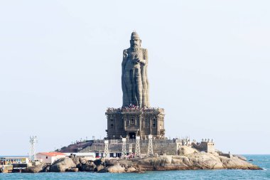 Thiruvalluvar, Tamil şair ve filozof, Kanyakum heykeli