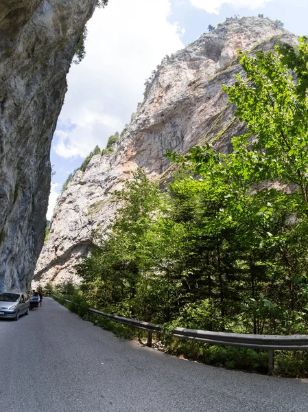Rodop Dağları, Bulgari gorge dar motor yol