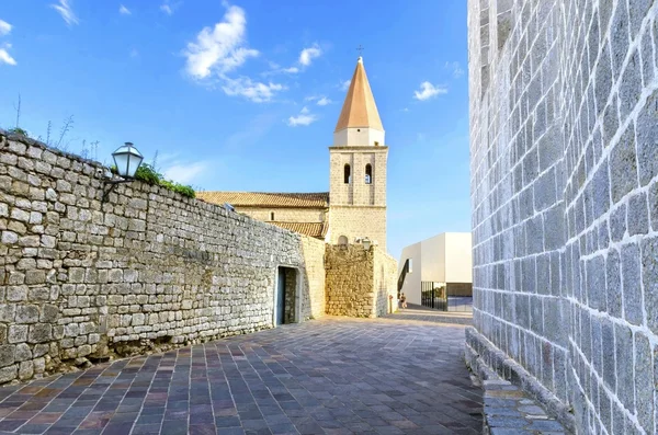 Iglesia de Nuestra Señora de la Salud, Krk, Croacia — Foto de Stock