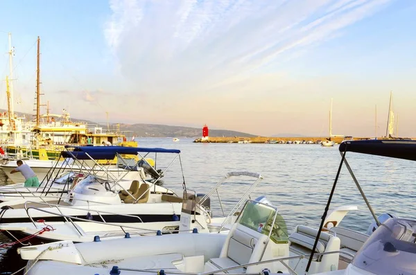 Puerto de Krk, Croacia — Foto de Stock