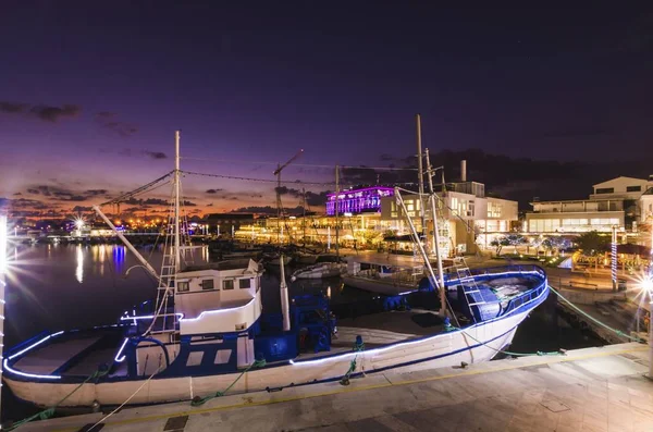 Gamla hamn, limassol, Cypern — Stockfoto