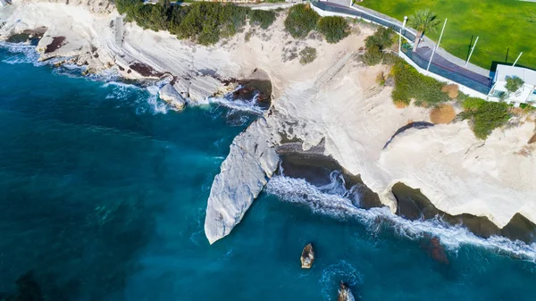 空中の知事のビーチ、リマソール ロイヤリティフリーのストック画像