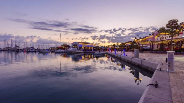 Limasol marina, Kıbrıs — Stok fotoğraf