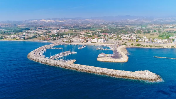Aerial Zygi, Larnaca — Stock Photo, Image
