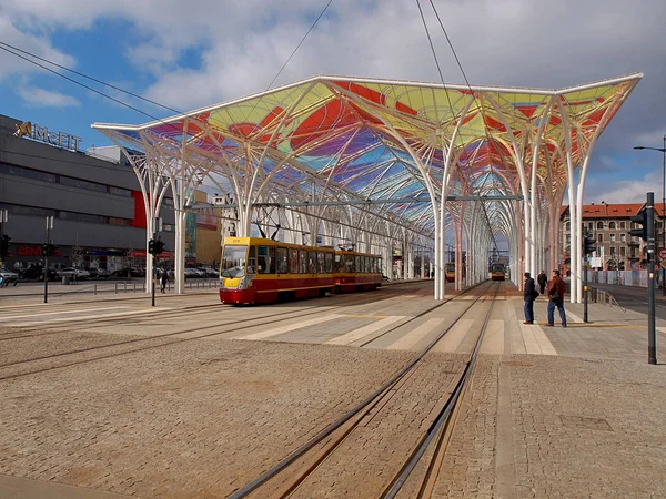  Lodz Merkezi tramvay..