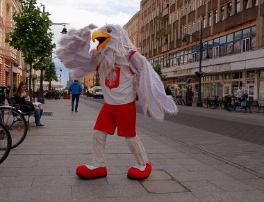 Piotrkowska sokak kartal.