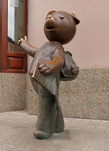 Urso Uszanabol da cidade de Lodz . — Fotografia de Stock