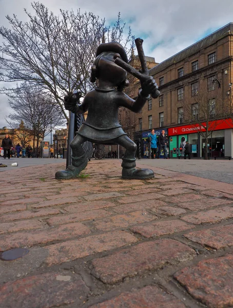 Μπίνο Μίνι Και Σφεντόνα Dundee Scotland February 2019 Μνημείο Του — Φωτογραφία Αρχείου