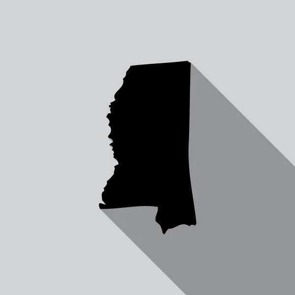Spojené státy ilustrace Mississippi — Stock fotografie
