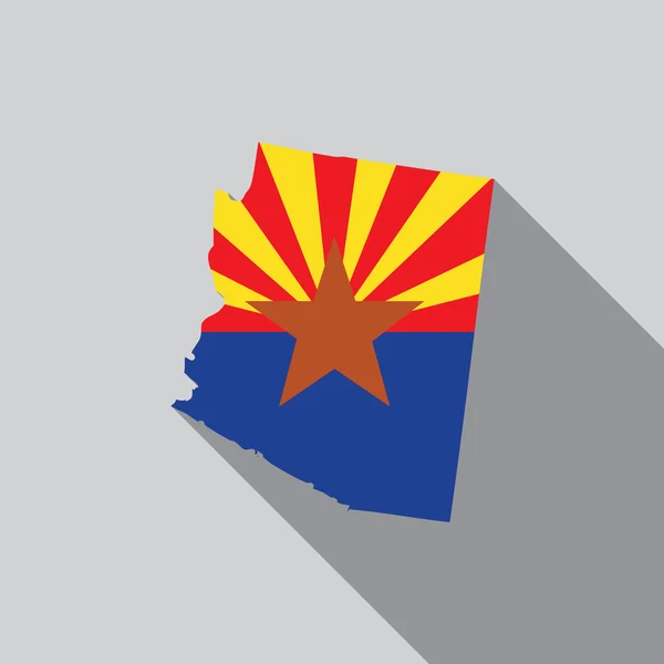 États-Unis Illustration de l'Arizona — Photo