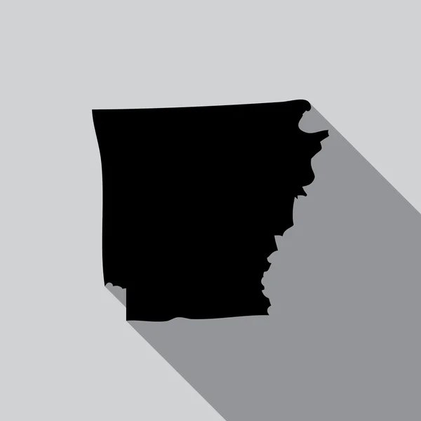 United States Illustration of Arkansas — Stock Photo, Image