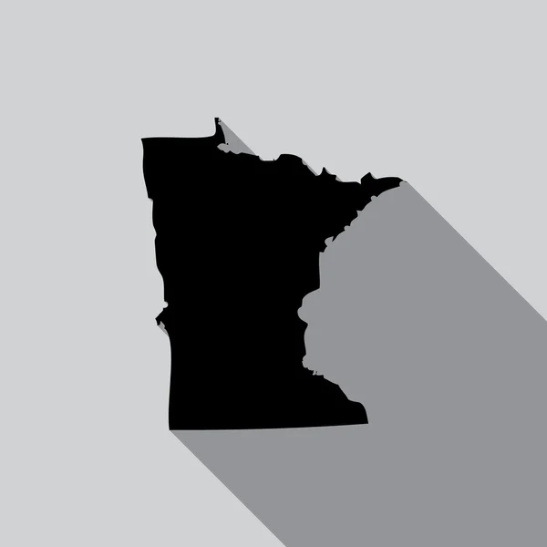 Ilustracja Stany Minnesota — Zdjęcie stockowe