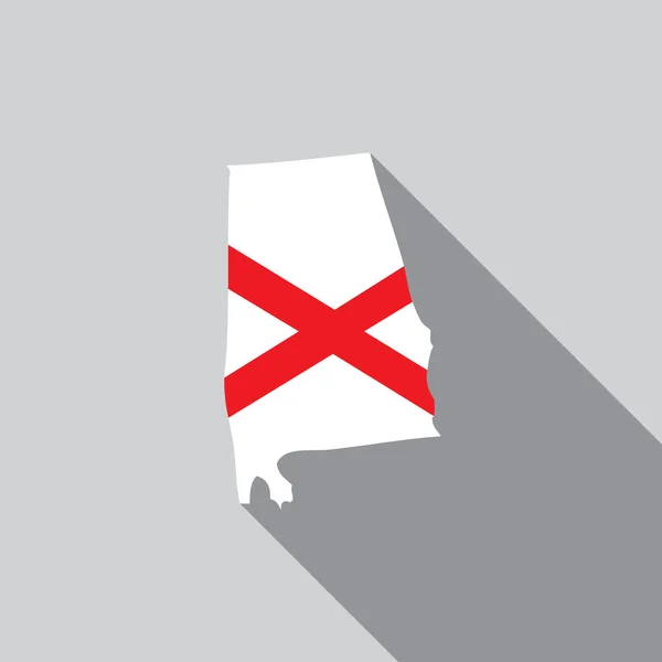 États-Unis Illustration de l'Alabama — Photo