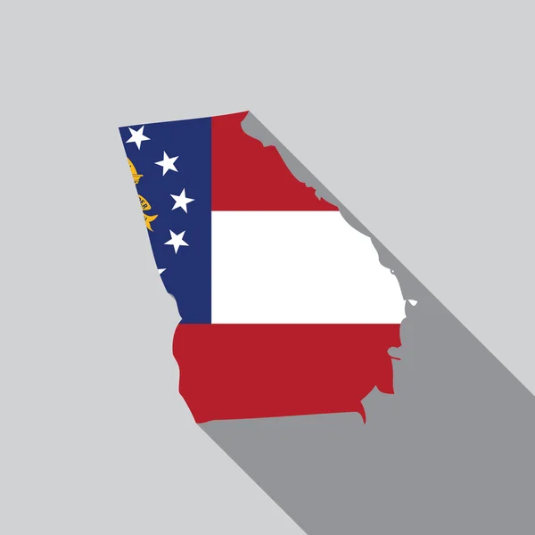 Förenta staterna Illustration av Georgien — Stockfoto