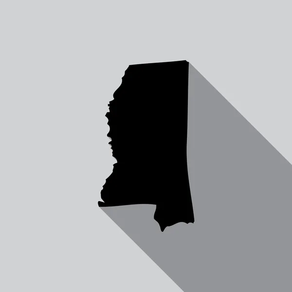 États-Unis Illustration du Mississippi — Photo