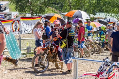 Motocross Kleinhau - 1 ısı kadınlar Dam Meisterschaft - Mayıs 2017 - Kleinhau, Huertgen, Kuzey Ren Vestfalya, Nrw, Almanya, Europe