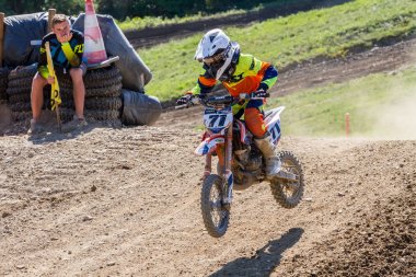 Motocross Kleinhau - 1 ısı kadınlar Dam Meisterschaft - Mayıs 2017 - Kleinhau, Huertgen, Kuzey Ren Vestfalya, Nrw, Almanya, Europe