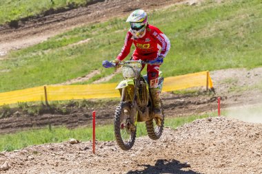 Motocross Kleinhau - 1 ısı kadınlar Dam Meisterschaft - Mayıs 2017 - Kleinhau, Huertgen, Kuzey Ren Vestfalya, Nrw, Almanya, Europe