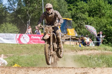 Motocross Kleinhau - 1 ısı kadınlar Dam Meisterschaft - Mayıs 2017 - Kleinhau, Huertgen, Kuzey Ren Vestfalya, Nrw, Almanya, Europe