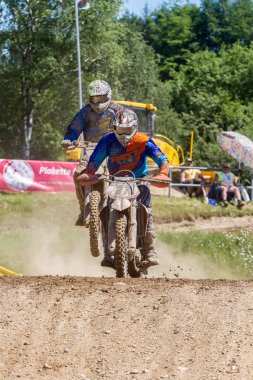 Motocross Kleinhau - 1 ısı kadınlar Dam Meisterschaft - Mayıs 2017 - Kleinhau, Huertgen, Kuzey Ren Vestfalya, Nrw, Almanya, Europe