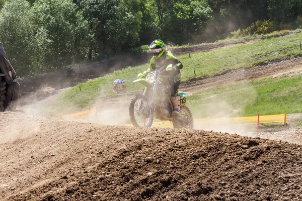 Motocross Kleinhau - 2 ısı Junior Mx1 Dam Meisterschaft - Mayıs 2017 - Kleinhau, Huertgen, Kuzey Ren Vestfalya, Nrw, Almanya, Europe