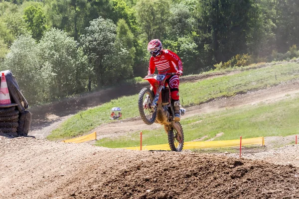 Motocross Kleinhau - 2 ısı Junior Mx1 Dam Meisterschaft - Mayıs 2017 - Kleinhau, Huertgen, Kuzey Ren Vestfalya, Nrw, Almanya, Europe