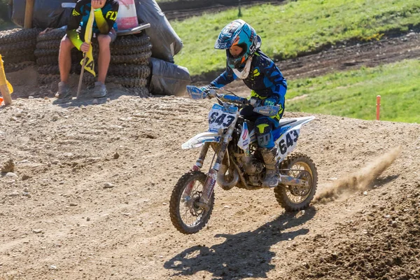 Motocross Kleinhau - 2 ısı Junior Mx1 Dam Meisterschaft - Mayıs 2017 - Kleinhau, Huertgen, Kuzey Ren Vestfalya, Nrw, Almanya, Europe