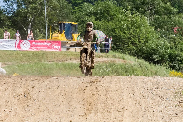 Motocross Kleinhau - 2 ısı Junior Mx1 Dam Meisterschaft - Mayıs 2017 - Kleinhau, Huertgen, Kuzey Ren Vestfalya, Nrw, Almanya, Europe