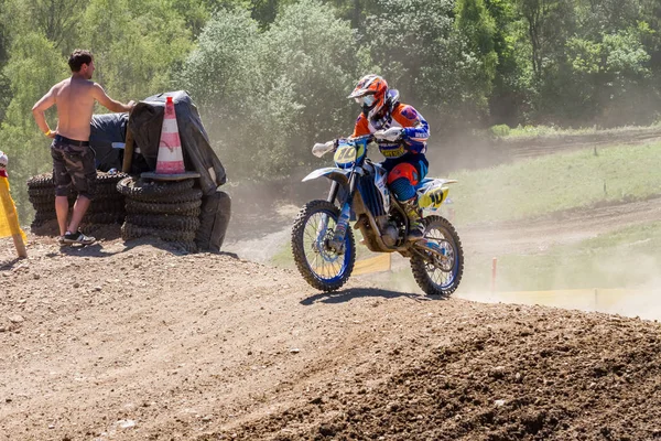 Motocross Kleinhau - 2 ısı Junior Mx1 Dam Meisterschaft - Mayıs 2017 - Kleinhau, Huertgen, Kuzey Ren Vestfalya, Nrw, Almanya, Europe