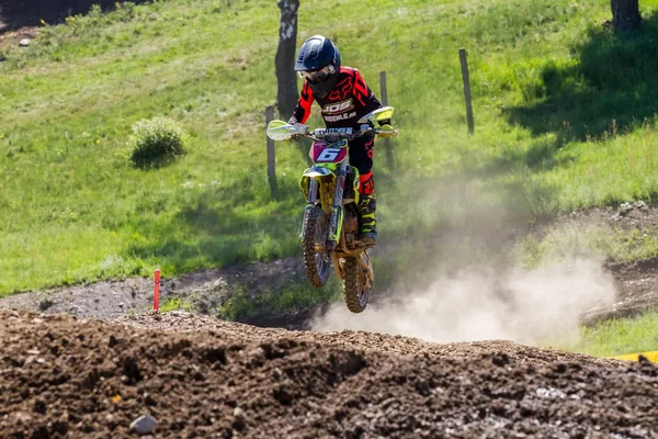 Motocross Kleinhau - 2 ısı Junior Mx1 Dam Meisterschaft - Mayıs 2017 - Kleinhau, Huertgen, Kuzey Ren Vestfalya, Nrw, Almanya, Europe