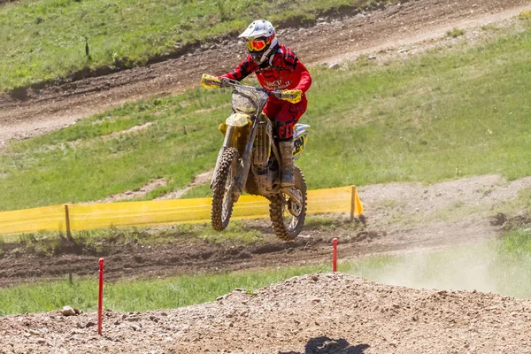 Motocross Kleinhau - 1st tepla ženy Dam Meisterschaft - květen 2017 - Kleinhau, Huertgenském, Severním Porýní-Vestfálsku, Nrw, Německo, Evropa — Stock fotografie