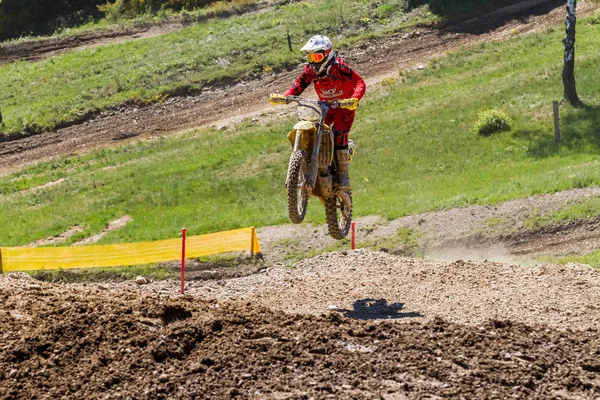 Motocross Kleinhau - 1st heat Women DAM Meisterschaft - May 2017 - Kleinhau, Huertgen, North Rhine Westphalia, NRW, Germany, Europe — Stock Photo, Image