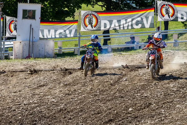 Motocross Kleinhau - 1 ısı kadınlar Dam Meisterschaft - Mayıs 2017 - Kleinhau, Huertgen, Kuzey Ren Vestfalya, Nrw, Almanya, Europe
