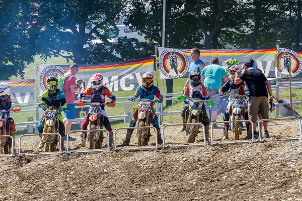 Motocross Kleinhau - 1 ısı kadınlar Dam Meisterschaft - Mayıs 2017 - Kleinhau, Huertgen, Kuzey Ren Vestfalya, Nrw, Almanya, Europe