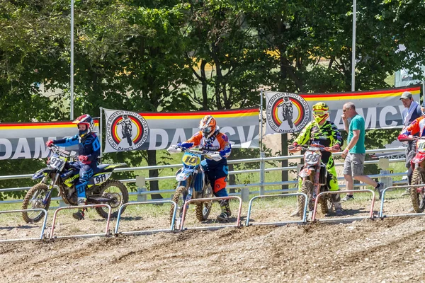 Motocross Kleinhau - 1 ısı kadınlar Dam Meisterschaft - Mayıs 2017 - Kleinhau, Huertgen, Kuzey Ren Vestfalya, Nrw, Almanya, Europe