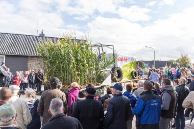 Thanksgiving parade in Muetzenich, Eifel, Germany in 2016