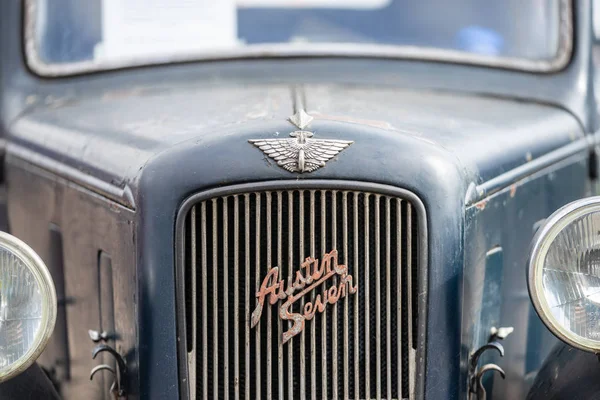 OLD WARDEN, BEDFORDSHIRE, Reino Unido, 6 de outubro de 2019. Austin 7 é um carro econômico produzido entre 1922 e 1939 no Reino Unido por Austin. — Fotografia de Stock