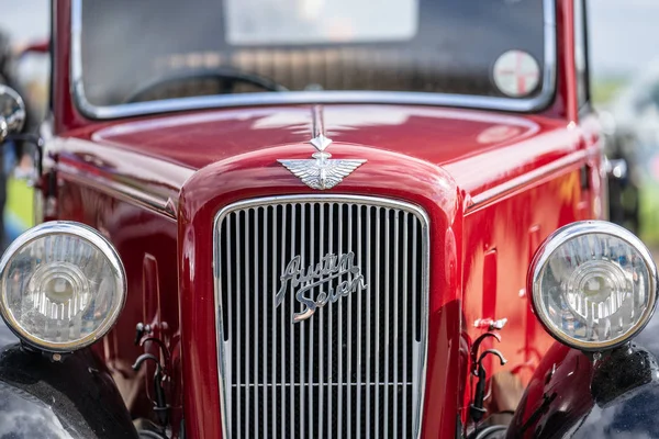 Eski Müdür, Bedfordshire, Uk, 6 Ekim 2019. Austin 7, 1922 yılından 1939 yılına kadar Birleşik Krallık 'ta Austin tarafından üretilen ekonomi otomobili.