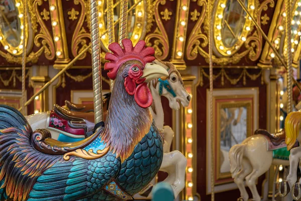 Hyde Park, London, UK 5th January, 2020. A carousel, round about, also known as a merry go round