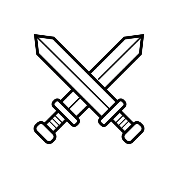 Vector Sword Icon illustration photo — Stock Photo, Image